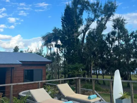 Bungalow romantique, clim - 3 pers., Gite 3 personnes à Saint Philippe - Photo 4