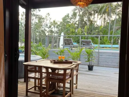 Bungalow romantique, clim - 3 pers., Gite 3 personnes à Saint Philippe - Photo 5