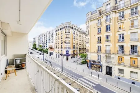 AY-39-FARGEAU-M, Appartement moderne 1 chambre/2 salles de bain avec balcon – Ménilmontant - Photo 7