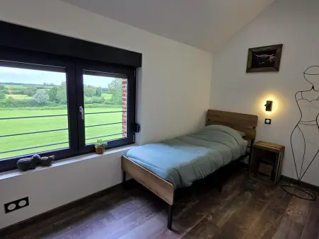 Gîte avec climatisation, jardin - 6 pers., Gite 6 personnes à Taisnières en Thiérache - Photo 11