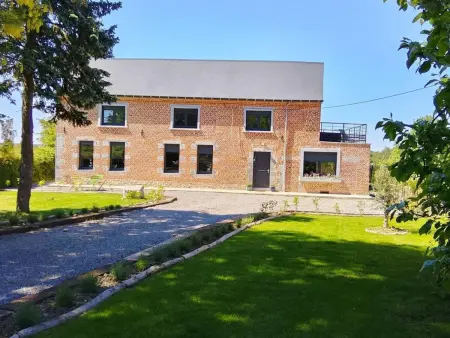Gîte avec climatisation, jardin - 6 pers., Gite 6 personnes à Taisnières en Thiérache - Photo 14