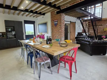 Gîte avec climatisation, jardin - 6 pers., Gite 6 personnes à Taisnières en Thiérache - Photo 17