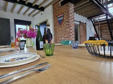 Gîte avec climatisation, jardin - 6 pers., Gite 6 personnes à Taisnières en Thiérache - Photo 18