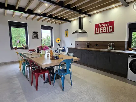 Gîte avec climatisation, jardin - 6 pers., Gite 6 personnes à Taisnières en Thiérache - Photo 21