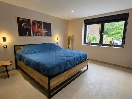 Gîte avec climatisation, jardin - 6 pers., Gite 6 personnes à Taisnières en Thiérache - Photo 25