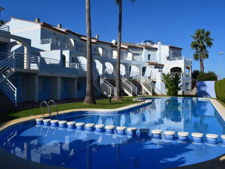 Duplex charmant à Oliva avec vue sur jardin et piscine collective - Photo 24