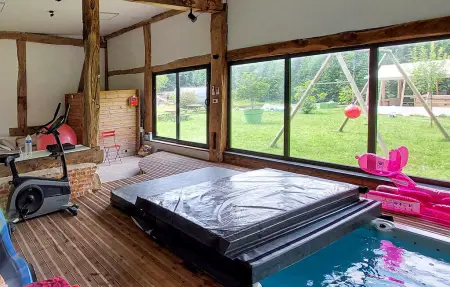 Maison Spa/Piscine, Maison 5 personnes à Saint Ouen du Breuil - Photo 12
