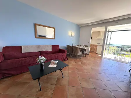 Appartement vue mer époustouflante - 4 pers., Appartement 4 personnes à Saint Cyr sur Mer - Photo 8
