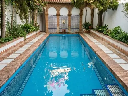 Maison de charme avec piscine - 6 pers., Villa 7 personnes à Grenade - Photo 8