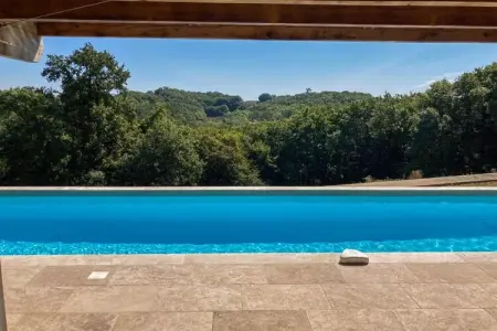 Gite LA FOURMANCE, Villa de campagne à Fouleix avec piscine et jardin - Photo 9