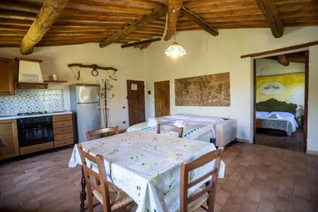 La Grotta di Montecchino App Grano, Agriturismo Siena avec piscine - Photo 4