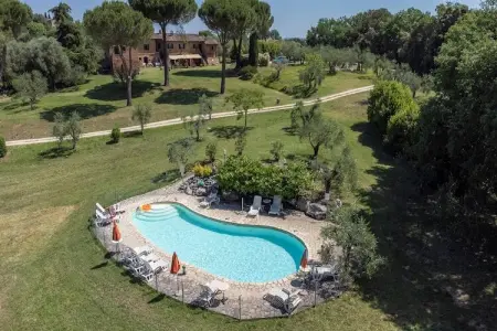 La Grotta di Montecchino App Susino, Agriturismo Siena avec piscine - Photo 19