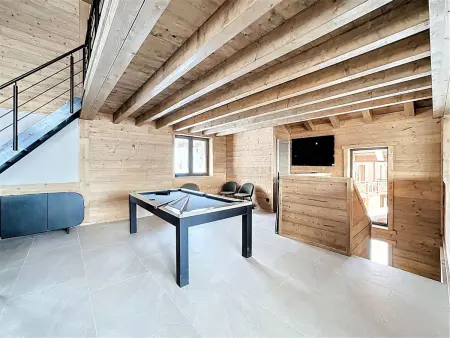 Chalet ski aux pieds vue panoramique - 14 pers., Chalet 14 personnes à La Toussuire - Photo 3