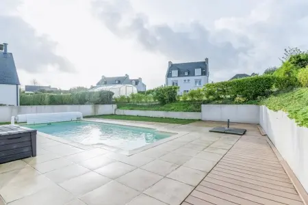 TY KREIZH, Maison neuve avec piscine près de la plage - Photo 1