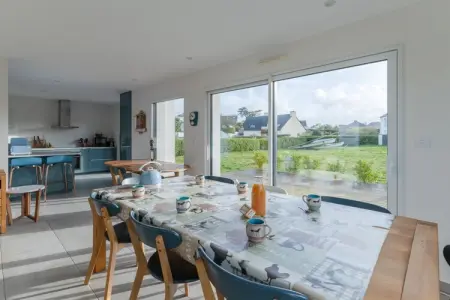 TY KREIZH, Maison neuve avec piscine près de la plage - Photo 5