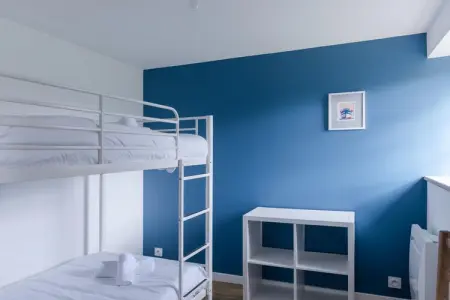 KERDIBIS, Maison de vacances avec jardin près de la plage de Lampaul - Photo 6