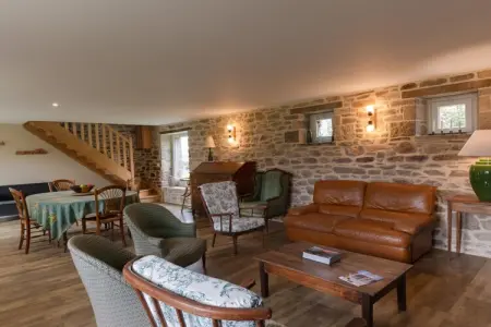 KERDIBIS, Maison de vacances avec jardin près de la plage de Lampaul - Photo 10