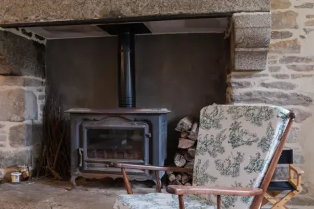 KERDIBIS, Maison de vacances avec jardin près de la plage de Lampaul - Photo 11
