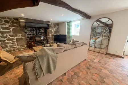 LE RUMORVAN, Maison côtière en pierre rénovée à Lanildut - Photo 7