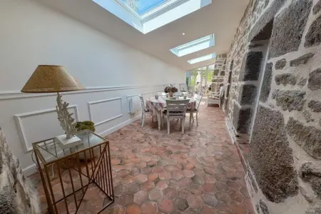 LE RUMORVAN, Maison côtière en pierre rénovée à Lanildut - Photo 13
