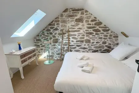 LE RUMORVAN, Maison côtière en pierre rénovée à Lanildut - Photo 24