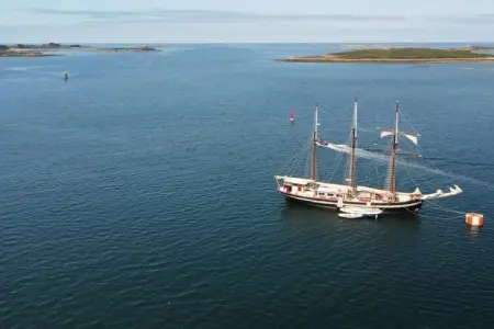 ILE WRACH, Duplex de luxe avec vue magnifique sur la mer - Photo 34