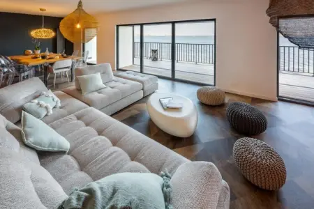 ILE CEZON, Appartement à Landéda avec vue sur la plage - Photo 7