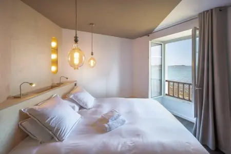 ILE CEZON, Appartement à Landéda avec vue sur la plage - Photo 13