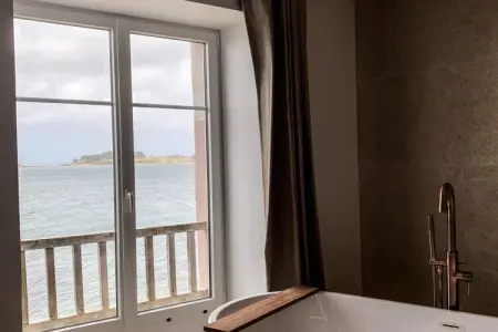 ILE CEZON, Appartement à Landéda avec vue sur la plage - Photo 18