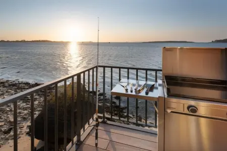 ILE CEZON, Appartement à Landéda avec vue sur la plage - Photo 21