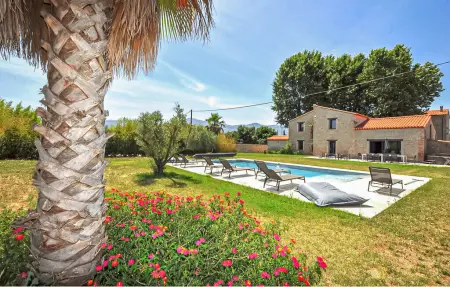 Superbe villa piscine privée, Maison 15 personnes à Saint Génis des Fontai - Photo 1