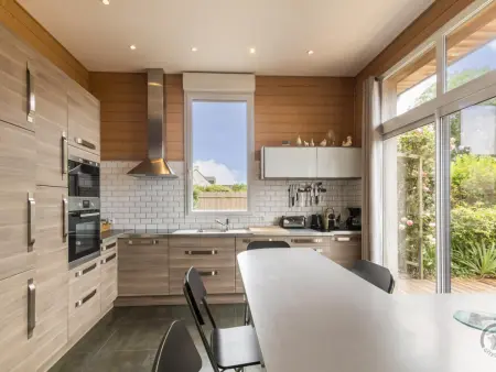 Villa contemporaine vue mer - pers., Gite 9 personnes à Dragey Ronthon - Photo 5
