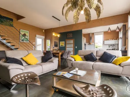 Villa contemporaine vue mer - pers., Gite 9 personnes à Dragey Ronthon - Photo 7
