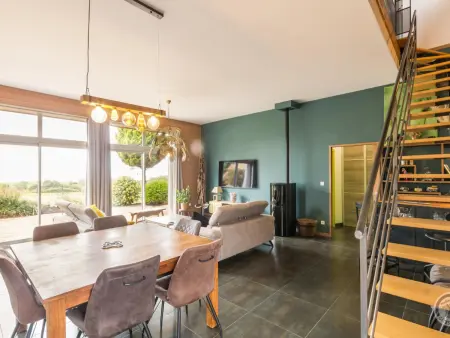 Villa contemporaine vue mer - pers., Gite 9 personnes à Dragey Ronthon - Photo 8