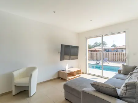 Villa moderne, piscine privative - 8 pers., Maison 8 personnes à Mimizan Mimizan Plage - Photo 2