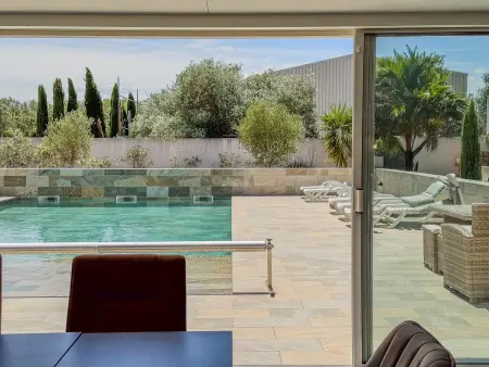 Villa avec piscine - 10 pers., Maison 10 personnes à Cuxac d'Aude - Photo 19