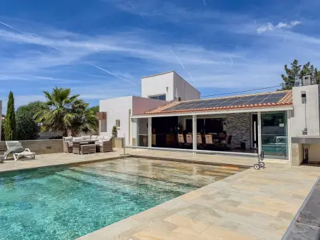 Villa avec piscine - 10 pers., Maison 10 personnes à Cuxac d'Aude - Photo 24