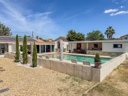 Villa avec piscine - 10 pers., Maison 10 personnes à Cuxac d'Aude - Photo 26