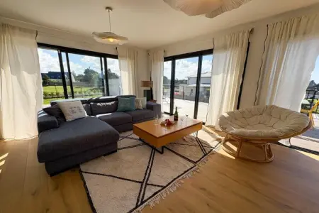 TY GLAZIK, Maison côtière moderne avec vue panoramique depuis la terrasse - Photo 8