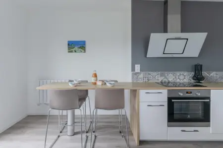 ROSCAROC ENEZ AR BEG, Appartement Ploudalmézeau près de la plage de Treompan - Photo 4
