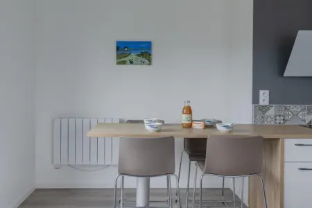 ROSCAROC ENEZ AR BEG, Appartement Ploudalmézeau près de la plage de Treompan - Photo 7