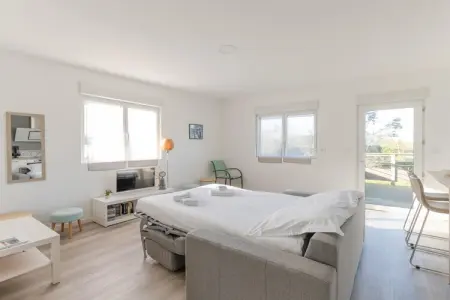 ROSCAROC ENEZ AR BEG, Appartement Ploudalmézeau près de la plage de Treompan - Photo 10