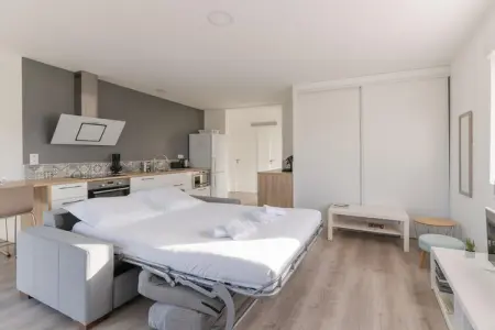 ROSCAROC ENEZ AR BEG, Appartement Ploudalmézeau près de la plage de Treompan - Photo 13
