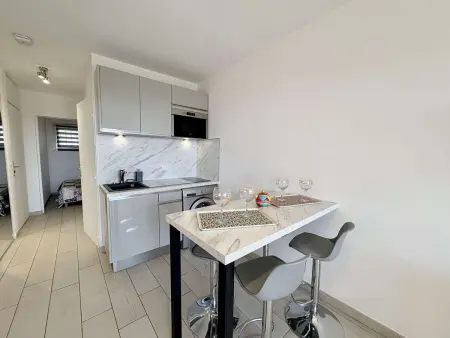 Appartement charmant vue mer - 4 pers., Appartement 4 personnes à Antibes - Photo 1