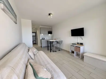 Appartement charmant vue mer - 4 pers., Appartement 4 personnes à Antibes - Photo 7