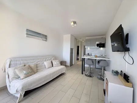 Appartement charmant vue mer - 4 pers., Appartement 4 personnes à Antibes - Photo 8