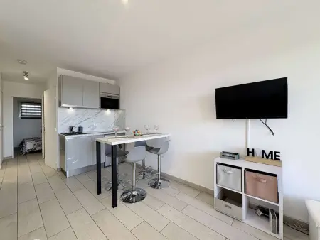 Appartement charmant vue mer - 4 pers., Appartement 4 personnes à Antibes - Photo 9