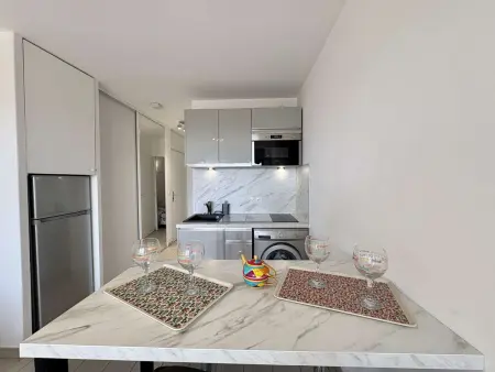 Appartement charmant vue mer - 4 pers., Appartement 4 personnes à Antibes - Photo 10