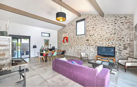 Superbe maison piscine privée, Maison 11 personnes à Saint Génis des Fontai - Photo 7