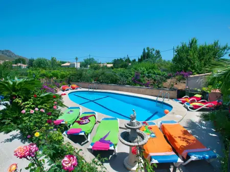 Villa avec piscine privée et clim - 10 pers., Villa 10 personnes à Pollença - Photo 3